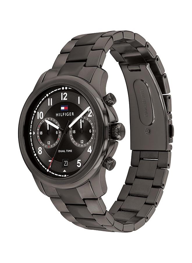 TOMMY HILFIGER Men's Analog Round Shape Stainless Steel Wrist Watch 1710628 - 43.75 Mm  - Image 2