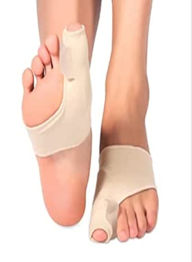 Bunion Corrector and Bunion Relief with Big Toe Separators, Hallux Valgus Corrector Orthopedic Bunion Protector Sleeves with Gel Pad Anti-Slip Strap for Hammer Toe Pain Relief,Bunion Splint Socks Pads