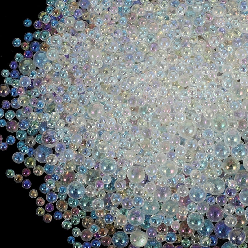 Iridescent Glass Beads 0 4 3mm 100g Vase Fillers DIY Nail Art Jewelry Making Craft Supplies - Image 4