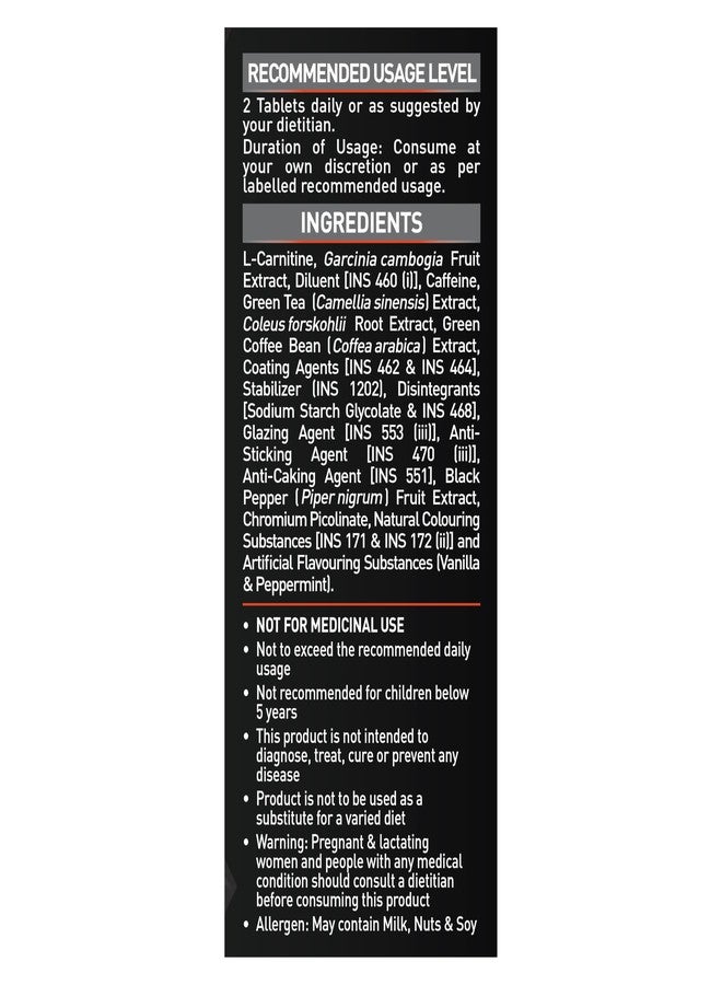 MuscleBlaze MB-Burner PRO, 60 Tablets - Image 4