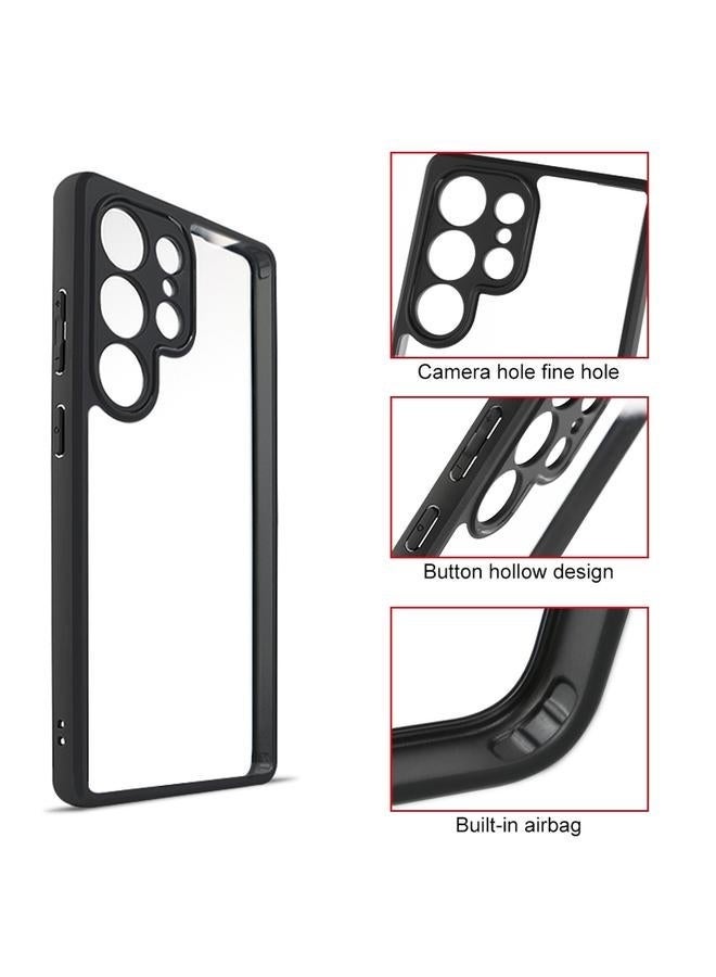 erorex Samsung Galaxy S24 Ultra Transparent Bumper Case – Shockproof Soft Edge Protective Cover - Image 3