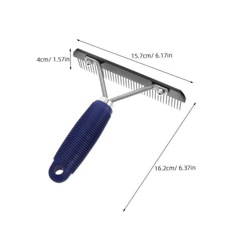 Stainless Steel Dematting Brush For Horses Dogs And Other Animals - Image 3