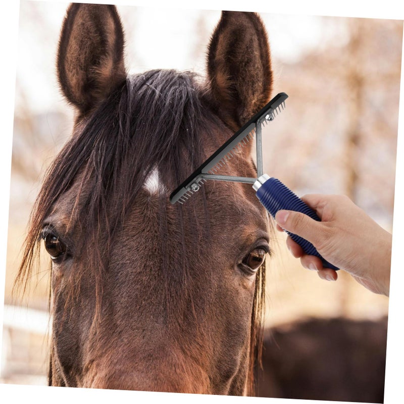 Stainless Steel Dematting Brush For Horses Dogs And Other Animals - Image 5