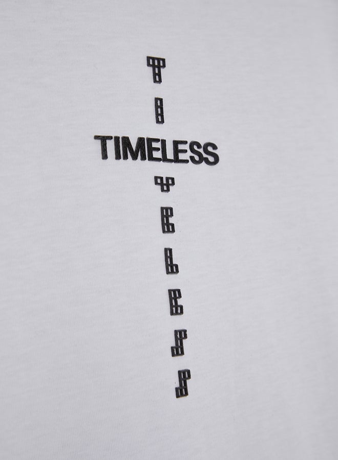trendyol Men's White T-shirt - Image 4