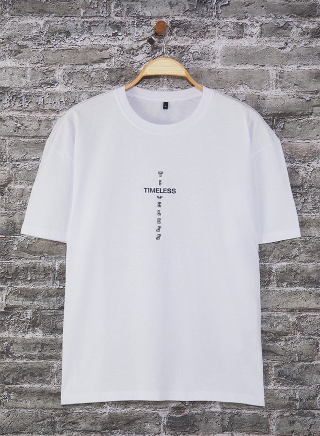 trendyol Men's White T-shirt - Image 2