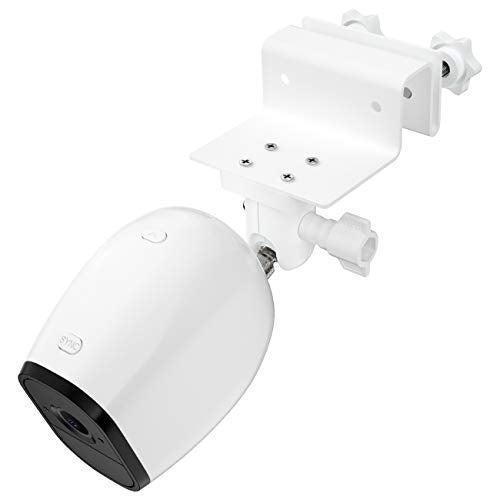 HOLACA Gutter Mount for Arlo Pro 4 eufyCam 2C Pro E and 2 E20 E40 L20,Arlo Essential,Arlo Pro 2,Arlo Pro 3,Wyze Cam Outdoor,Arlo GO,Arlo Ultra Ultra 2,Arlo Light and Solar Panel(2 Pack, White) - Image 2