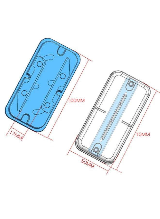 Small Pill Cutter, Splitter Cutter for or Large Pills, Portable Pill Crusher for Cuts Vitamins Tablets (Blue) - Image 2