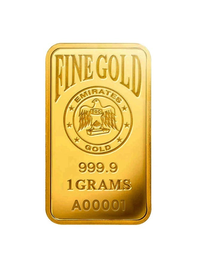 Emirates Gold 1g Fine Gold Bar - 24k (999.9 Purity) - Image 3