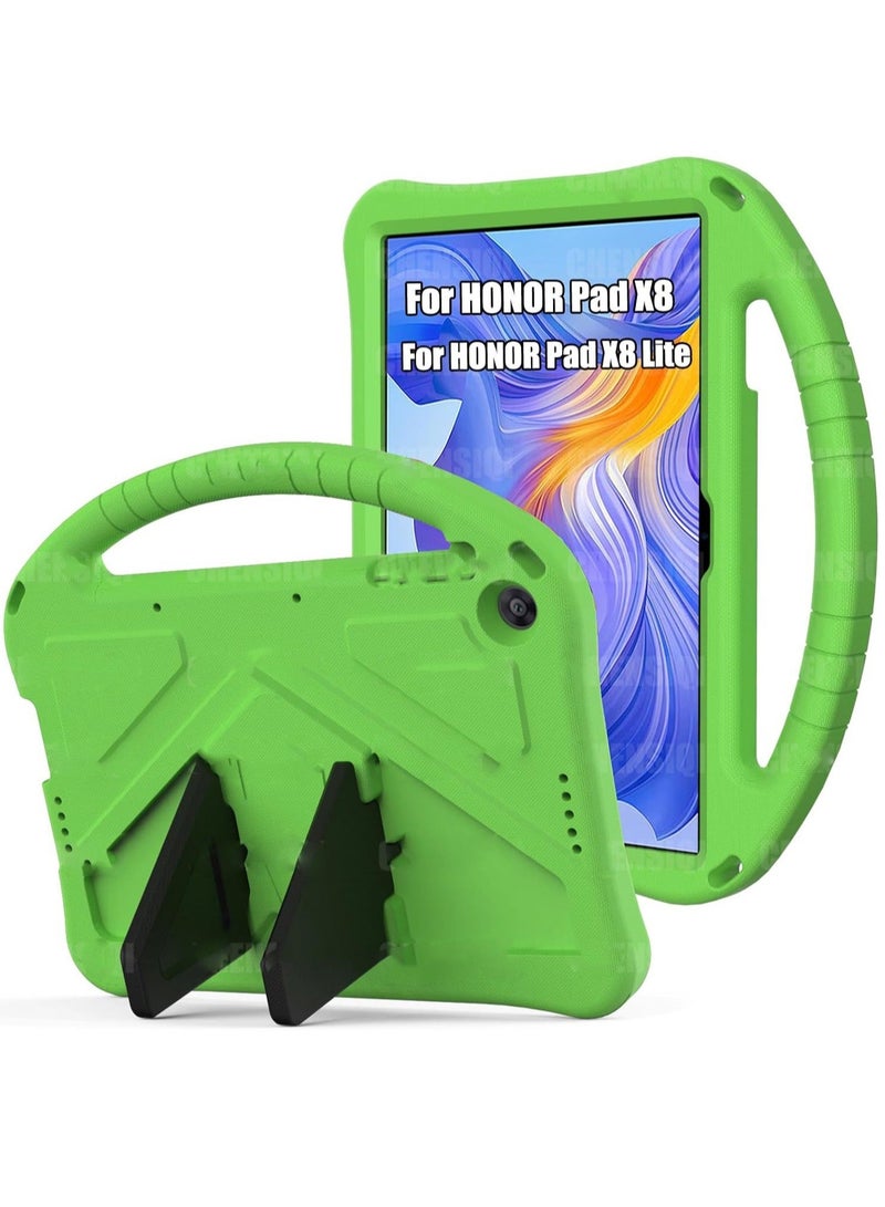 Honor Pad X8 10.1 inch/X8 Lite 9.7 inch 2022/Lenovo M10 3rd Gen(TB-328XU/TB-328FU) Case, Kids Shockproof Handle Stand Tablet Cover Case