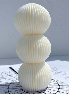 Inches Home Cylinder Balls Candle  - Image 1