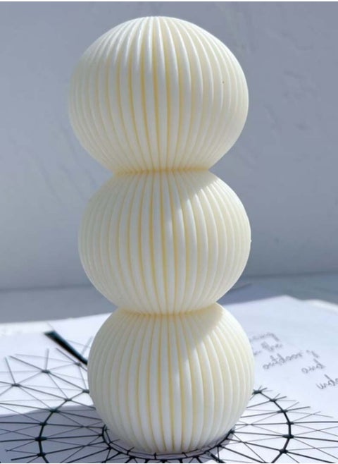 Cylinder Balls Candle