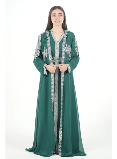 AL BENT AL SHARQIEH embroidered kaftan dress jalabia