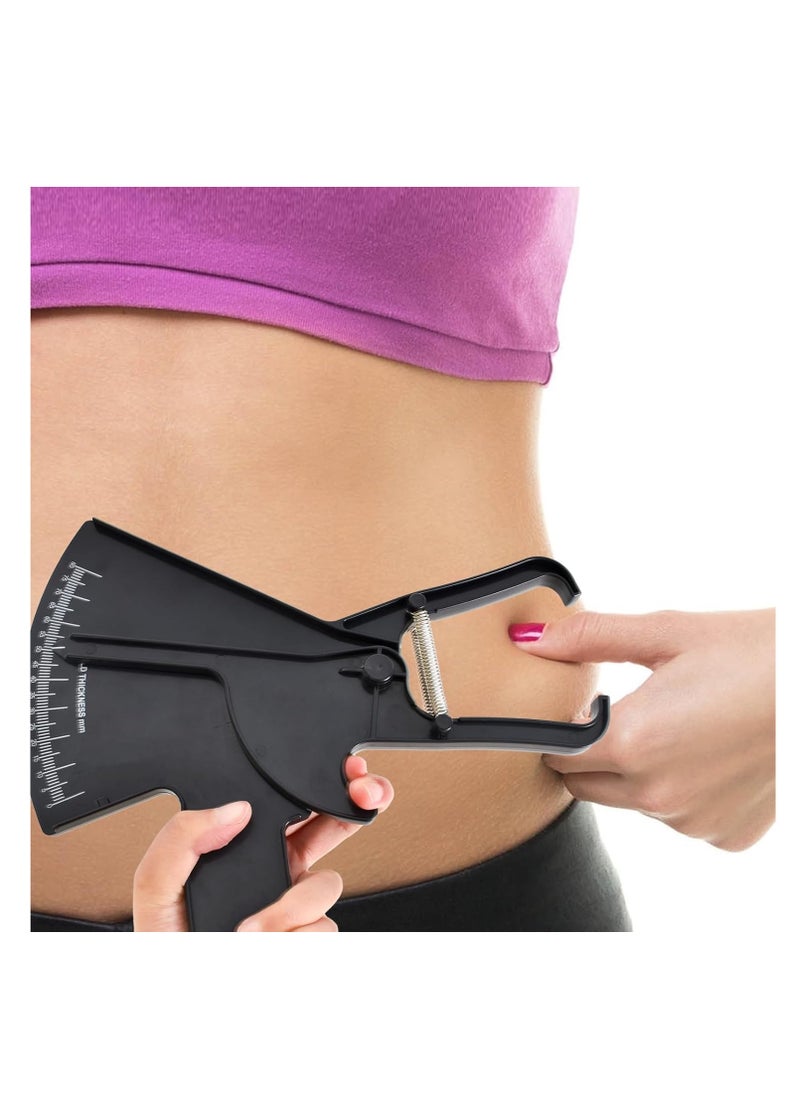 KASTWAVE - Body Fat Calipers, Professional Skinfold Caliper, Fat Measure Clipper Combo, Body Fat Caliper Easy to Read, Body Fat Tester for Measuring Body Fat Percentage, Skinfold Tester for Fitness Weight Loss - Image 1