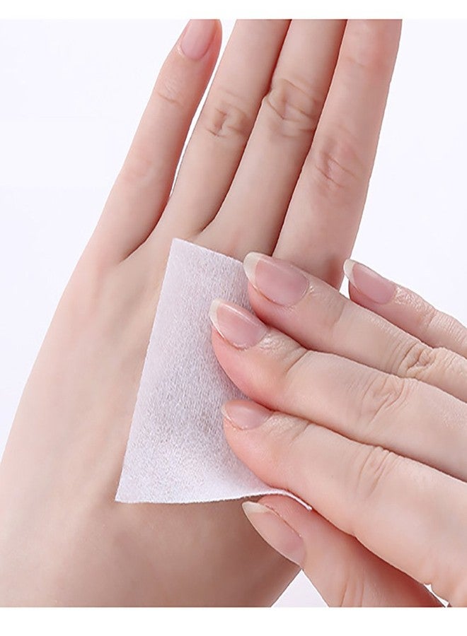 Cayanmydery 1000Pcs Ultra Thin Makeup Remover Cotton Pads for Facial and Eyes, Nail Wipes Nail Art Gel Polish Remover Pads, Square, Soft and Lint-Free - Image 5