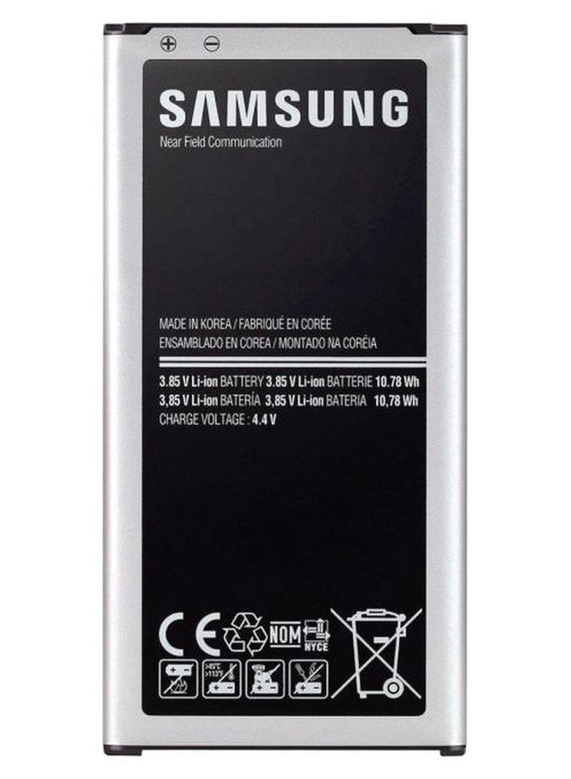 سامسونج بطارية بديلة لهاتف سامسونج جالاكسي S5 2800.0 mAh أسود/فضي - Image 1