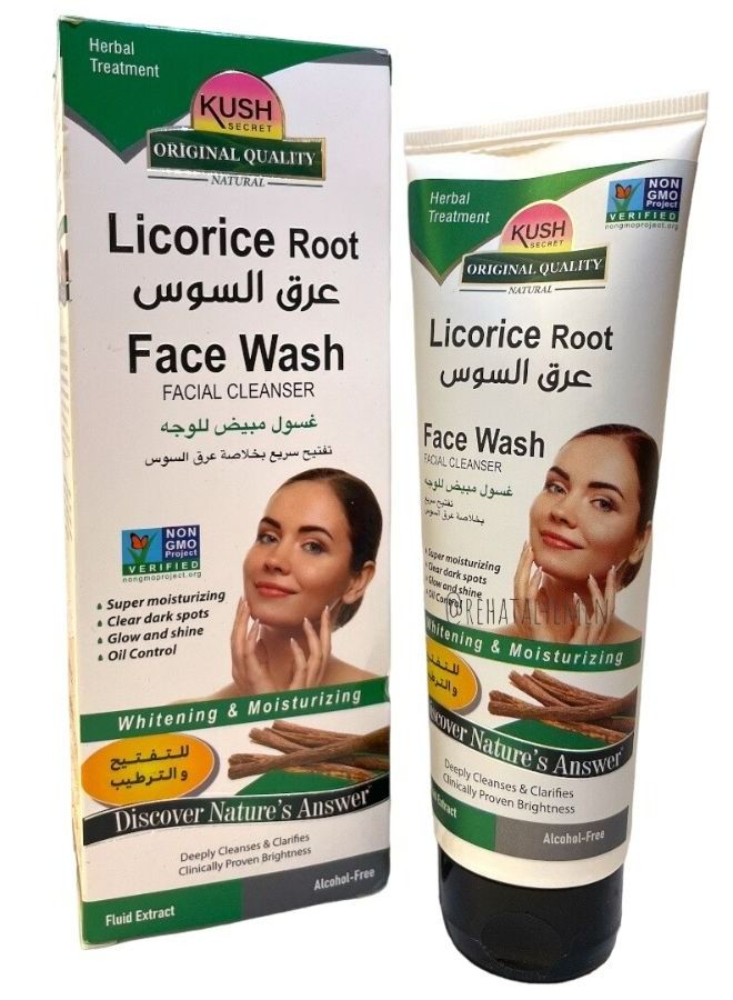 KUSH SECRET LicoriIce Root Face Wash 125 ML - Image 1