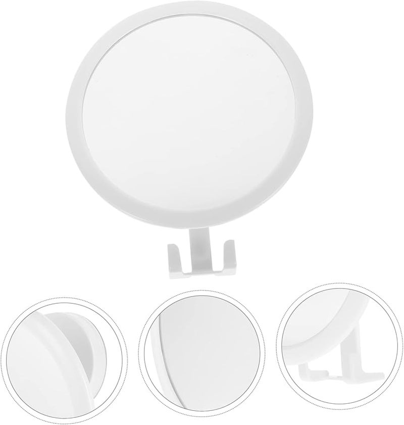 Wall Mounted Makeup Mirror Adhesive Bathroom Vanity Mirror For Easy Storage - Image 5