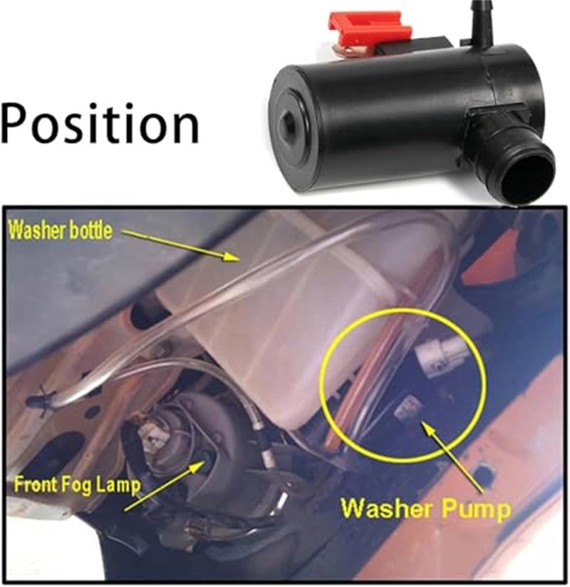 Wivplex Front Windshield Washer Pump for Subaru - Image 2