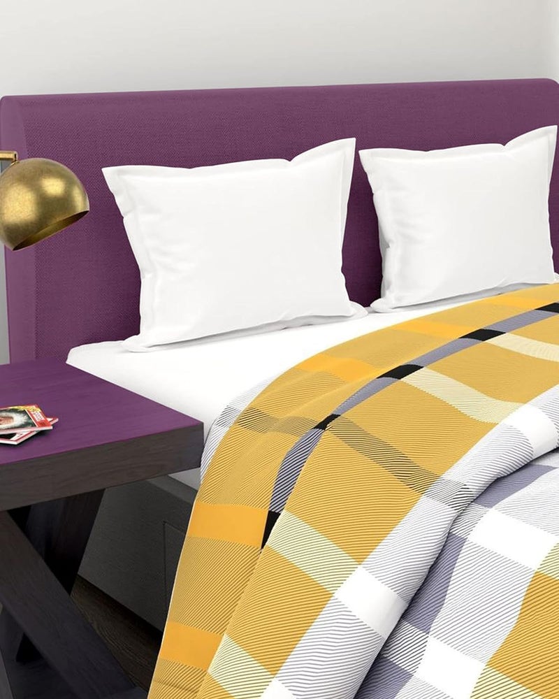 KEA AllWeather Microfiber Double Bed Printed Comforter 200 GSMComforter Double - Image 4