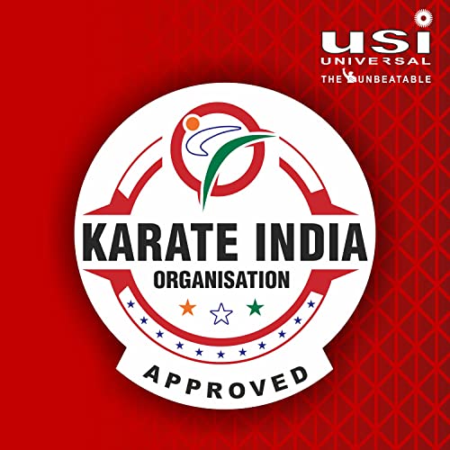 USI UNIVERSAL Karate Dress, Master Karate Gi Dress, 417KM White Karate Uniform Made with 100% Cotton Canvas 380gsm, Judo Karate Dress for Men (140 cm) - Image 3