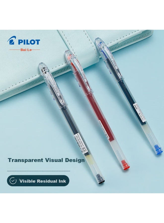 Pilot Sg - Large Capacity Gel Pen, Signature Pen, Student And Office Pen, Smooth Writing, Quick-Drying Ink Pen, Bl-Sg 0.5Mm, Blue, 12-Pack - Image 2