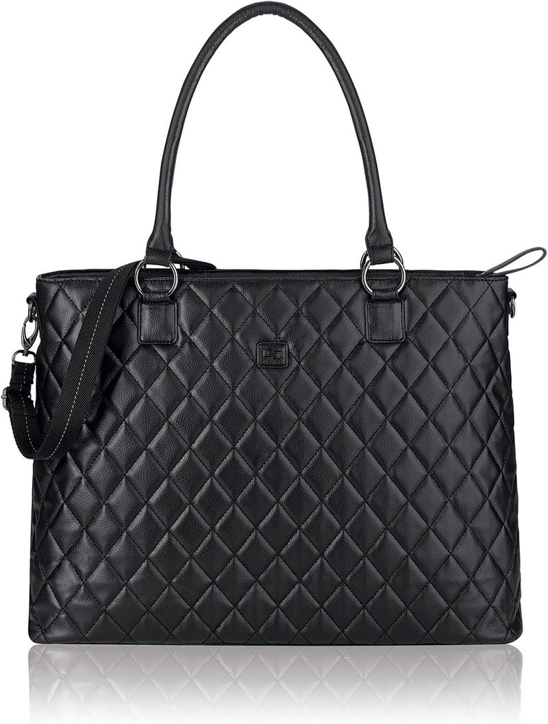 Solo Solo Waldorf 156 Inch Laptop Tote Black - Image 1