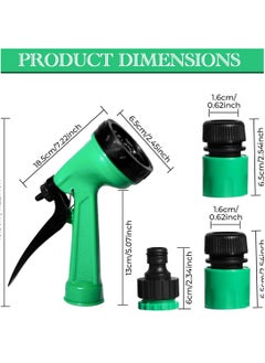 مجموعة خرطوم حديقة بطول 20 مترًا مع موصلات خيطية وبخاخ - خفيفة الوزن ومتينة، غير قابلة للالتواء مع موصلات عالية الأداء، خالية من الرصاص، آمنة لمياه الشرب - pzsku/Z3D558F15B772215ADA67Z/45/_/1724509339/a086ae51-6df8-4472-97c9-5a9dcd3f5003