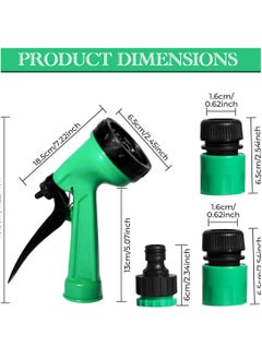 Generic 20-Meter Garden Hose Set with Thread Connectors and Sprayer - Lightweight and Durable, No-Kink with High-Performance Connectors, Lead-Free, Drinking Water Safe  - Image 2