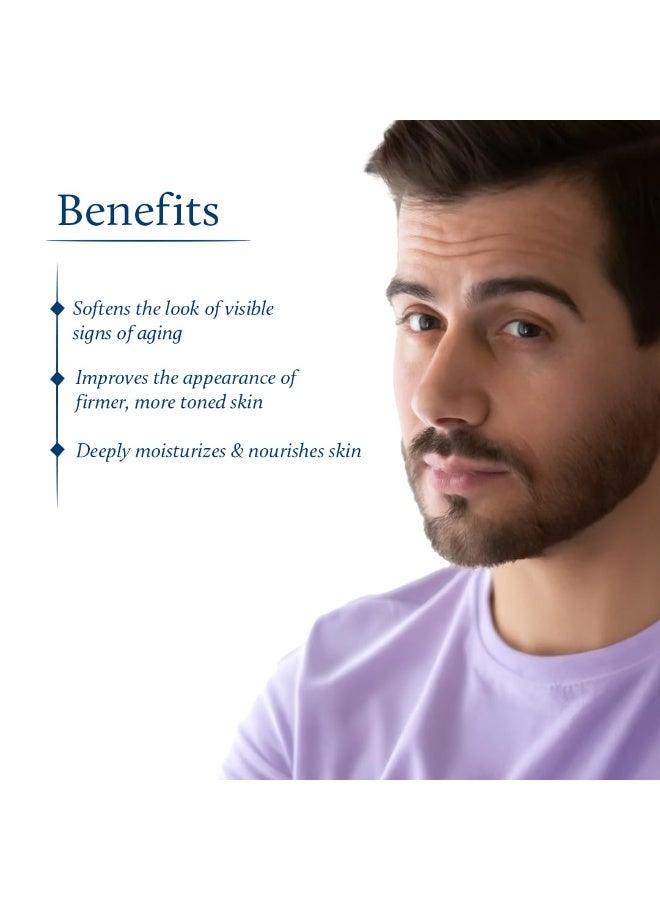 Blue Nectar Shubhr Saffron  & Sandalwood  Cream for Men| Skin Brightening & Anti Aging Cream | Day & Night Men Face Cream for Daily Use | Natural Moisturizer for Skin Glow (14 Herbs, 50g) - Image 4