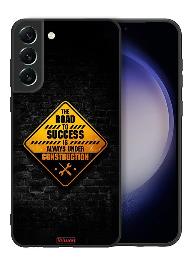 Tolwak Samsung Galaxy S21 5G Protective Case Cover The Road To Success Is Always Under Construction - Image 2