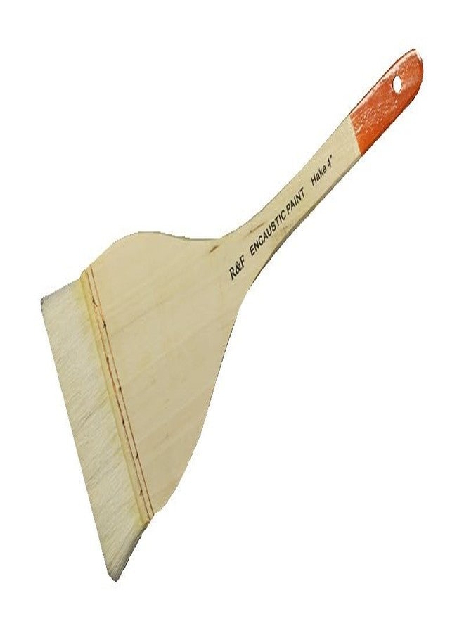 R&F Handmade Paints Hake Encaustic Brush, 4-Inch - Image 2