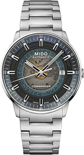 MIDO Commander Gradient - Swiss Automatic Watch for Men - Blue Dial - Case 40mm - M0214071141101 - Image 1