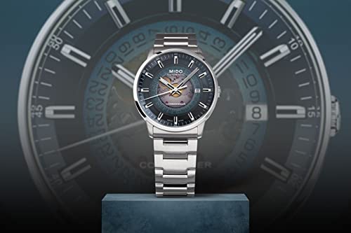 MIDO Commander Gradient - Swiss Automatic Watch for Men - Blue Dial - Case 40mm - M0214071141101 - Image 2