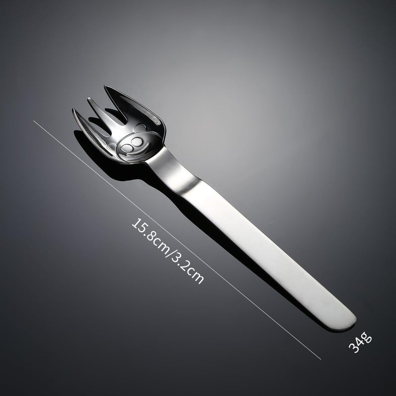 304 Stainless Steel Silverware Set 1 Piece Silver Flatware Cutlery For Home Use - Image 3