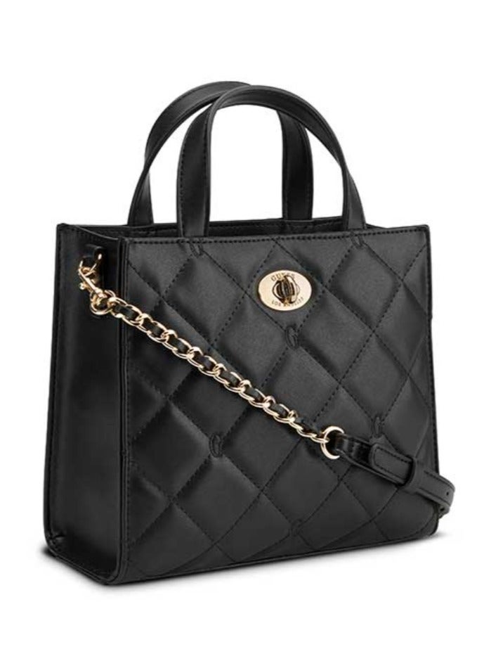 GUESS WOMEN Greenberry Mini Tote Black  - Image 2