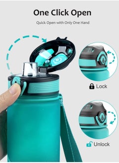 1L Sports Water Bottle - BPA-Free, Leak-Proof, Tritan Gym Bottle with Flip Top & Strainer for Fitness & Outdoor - pzsku/Z3D5616966304C30F6D03Z/45/_/1740470062/9f290871-eb61-4026-a77a-54aad17d3397