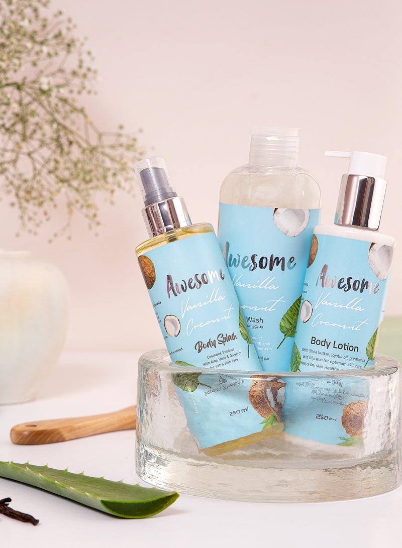 Awesome Vanilla coconut Skin Care Set - Image 3