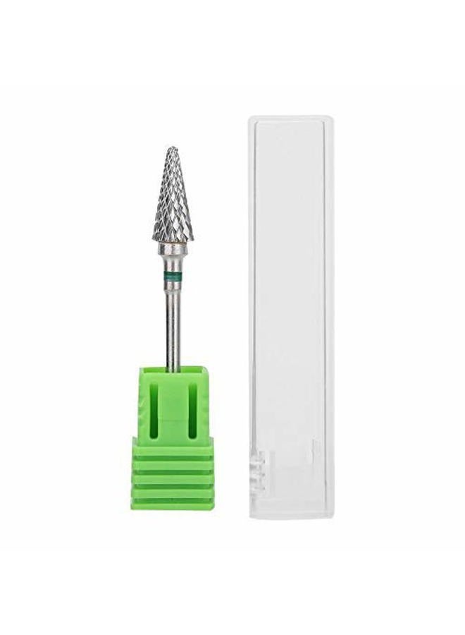 TMISHION Manicure Drill Bit Tungsten Steel Nail Art Manicure Drill Bits Electric Pedicure Manicure Grinding Head Nail Art Tools for Manicure Pedicure Home Salon Use(01) - Image 1