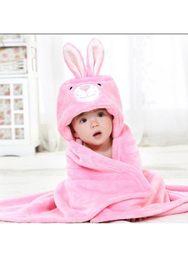 Brandonn روب استحمام فائق النعومة عضوي فاخر للأطفال (فأر وردي) - Image 5