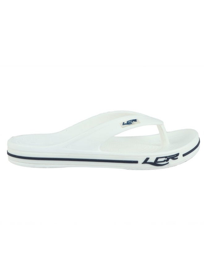 lancer Lancer MENS FLIP-HERO-WHT1 WHITE SLIPPERS  - Image 2