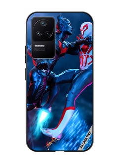 Protective Case Cover For Xioami Poco F4 GT Spiderman Vs Batman Design Multicolour