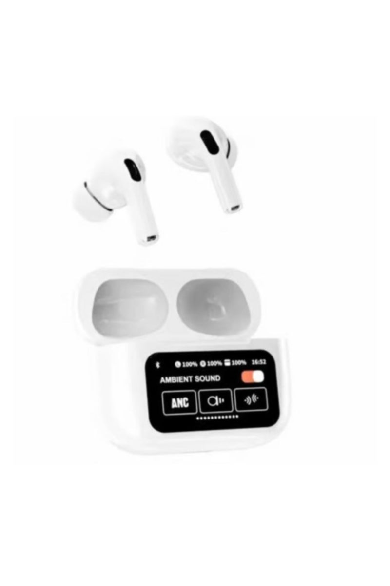 AROAQ A9 pro Touch Screen Display ANC Wireless Earbuds - Image 2