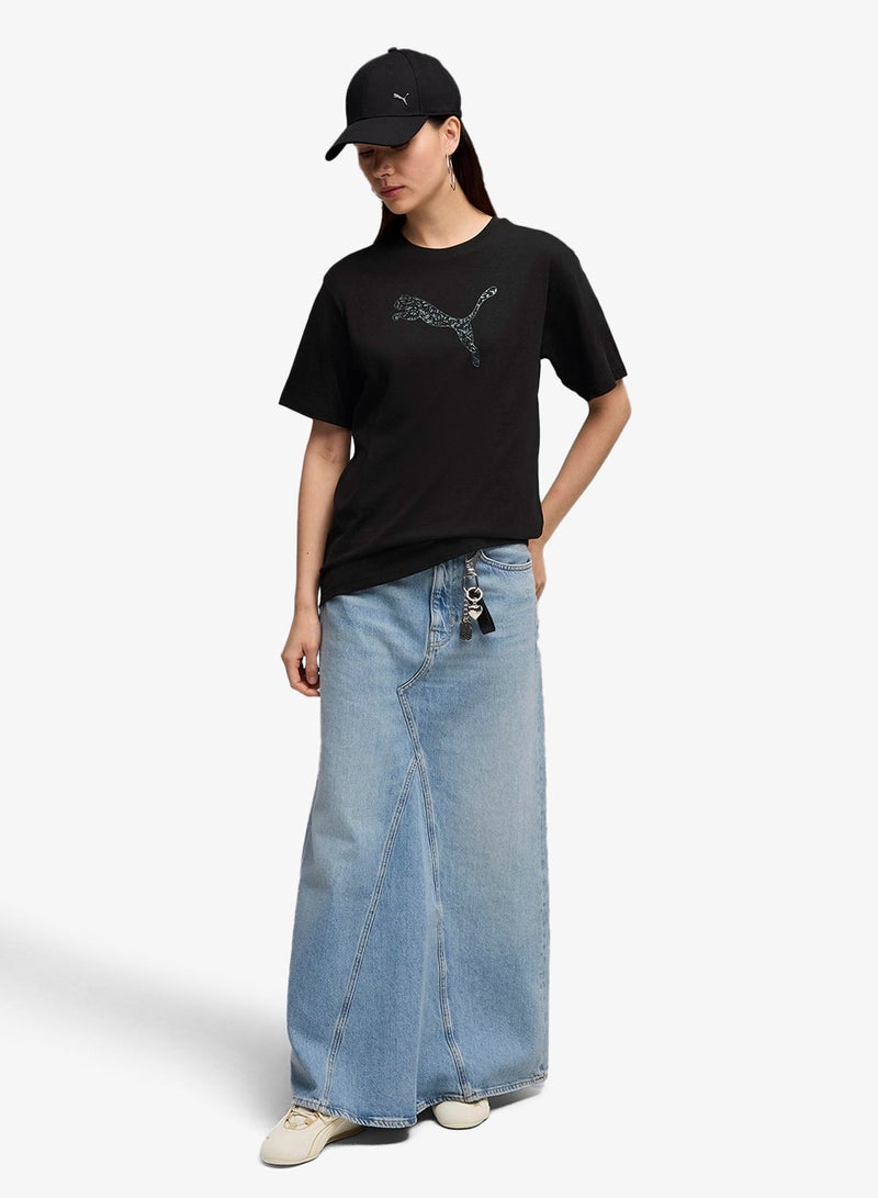 PUMA Her Relaxed Graphic T-Shirt - Image 3