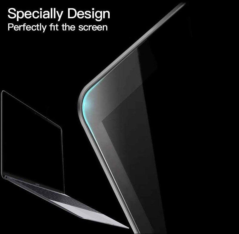 OJOS Tempered Glass Anti Glare Screen Protector Film For Macbook Air 13" A2337 M1/ A2179 A1932,Macbook Pro 13" M2/ A2338 M1/ A2289 A2251 A2159 A1989 A1706 (Matte) - Image 3