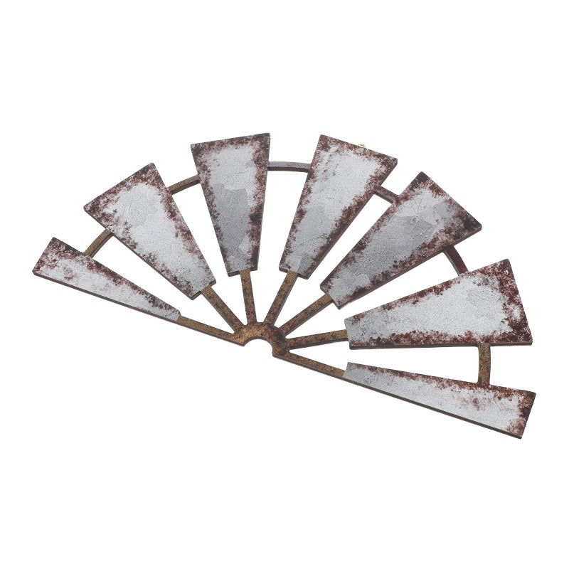 Room Wall Decor Rustic Windmill Sculpture Hollow Wall Art for Bedroom Kitchen Entryway Country Style Decoration - Image 5