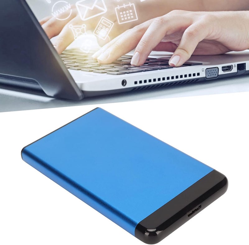 OUKA Portable Hard Drive, Ultra Thin External Hard Drive 2.5 Inch for TV (320GB) - Image 1