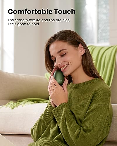 Gaiatop Hand Warmers Rechargeable 2 Pack, Magnetic 3 Settings Fast Heating Avocados Shape, Electric Portable Pocket Heater, Reusable Hot Hands Gifts for Women Men Outdoor Camping Hunting Golf - Image 4