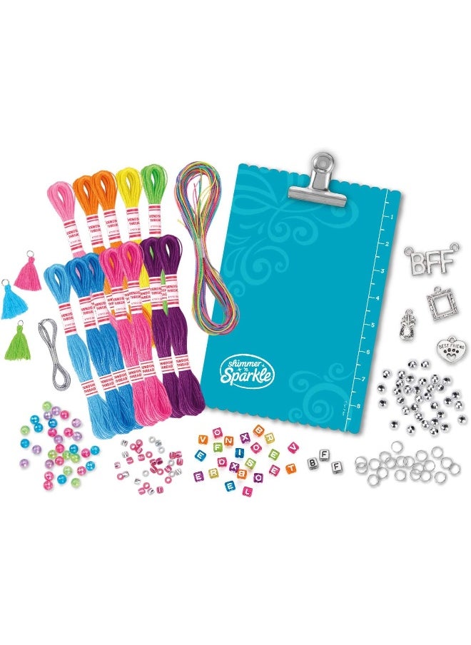 Shimmer N Sparkle - Cra-Z-Art Shimmer 'N Sparkle BFF! Friendship DIY Bracelet Kit - Image 1