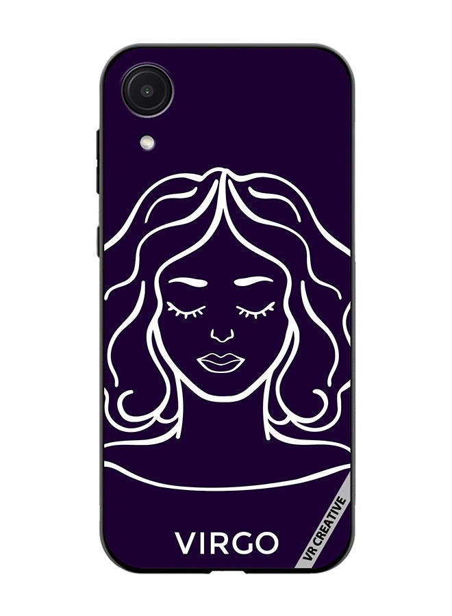 VR CREATIVE Protective Case Cover For Samsung Galaxy A03 Core Astrological Zodiac Sign Virgo Design Multicolour - Image 1