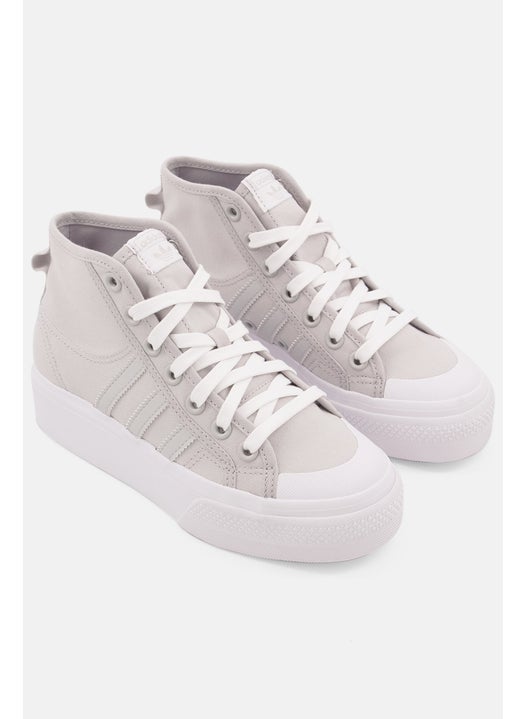 Kids Boy Nizza Platform Lace Sports Shoes, White